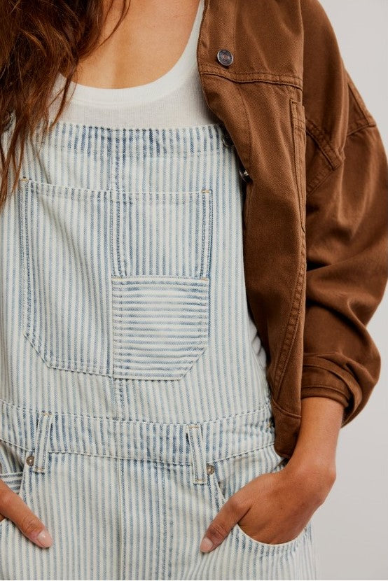 Good Luck Stripe Overall - FP