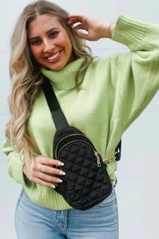 Pinelope Quilted Puffer Bag