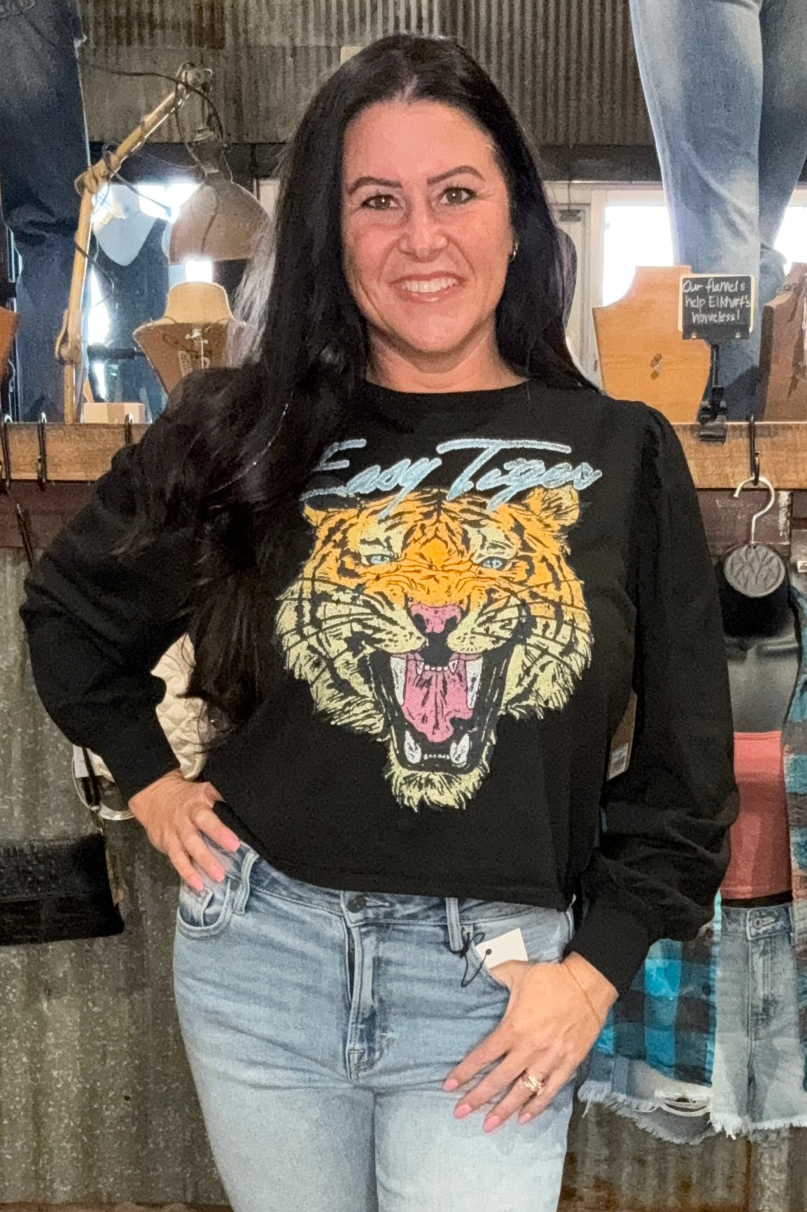 Easy Tiger Long Sleeve Tee
