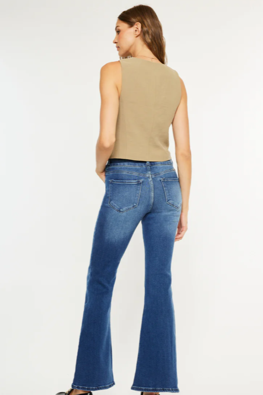 High Rise Skinny Flare Jeans (KanCan)
