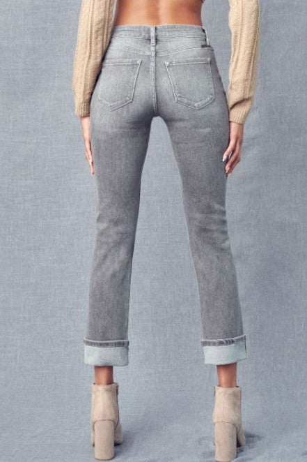 KanCan High Rise Slim Straight