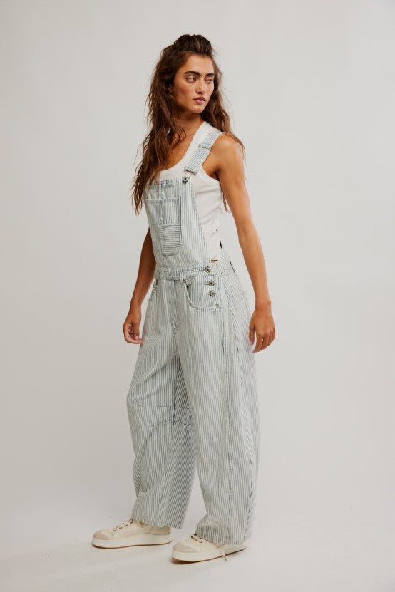 Good Luck Stripe Overall - FP