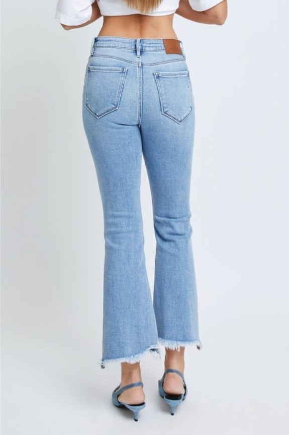 Hidden Happi Crop Flare Jeans