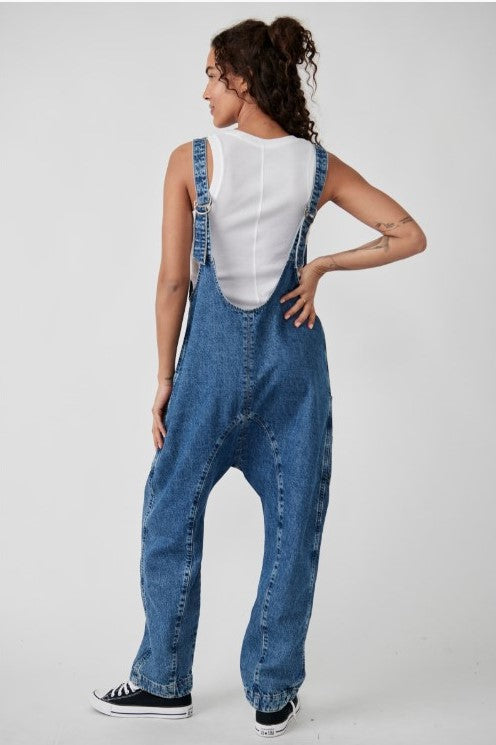 High Roller Jumpsuit - Sapphire Blue