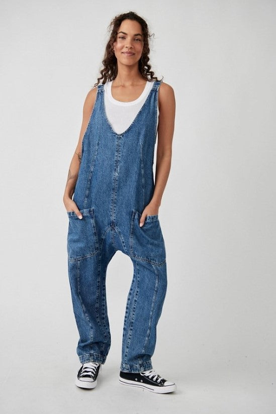 High Roller Jumpsuit - Sapphire Blue