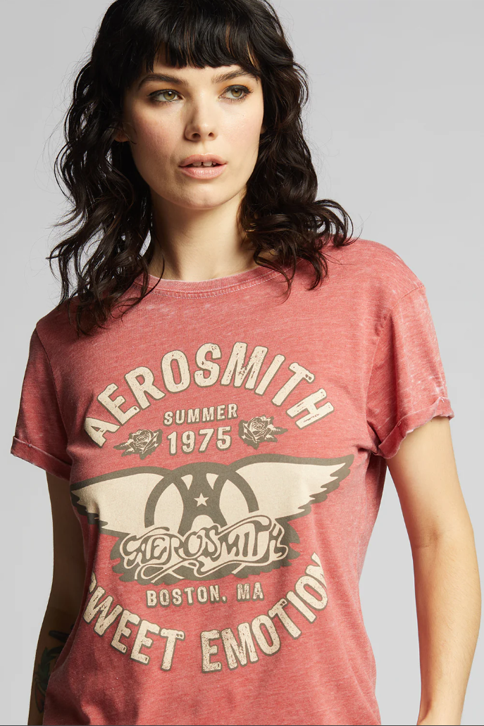 Aerosmith Sweet Emotion 1975 Tee
