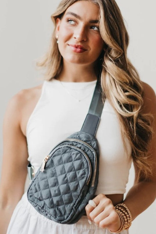 Pinelope Quilted Puffer Bag