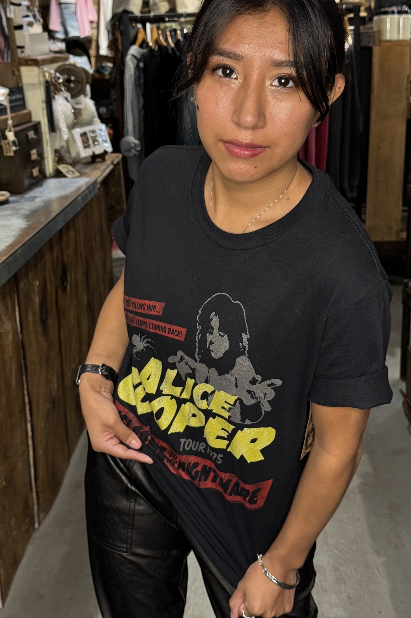 Alice Cooper 1975 Tour Tee