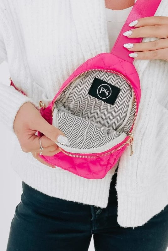 Pinelope Quilted Puffer Bag