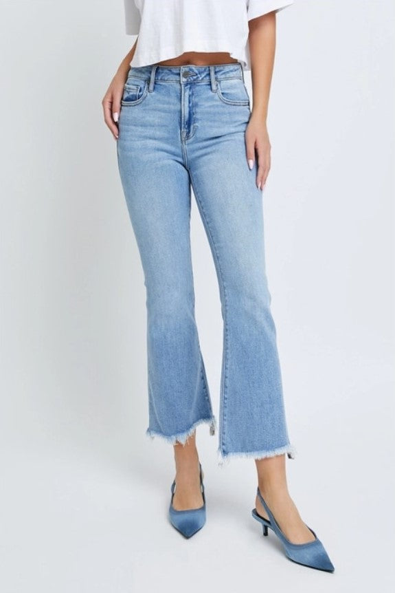 Theater code ジーンズ wide flare cropped denim pant/ワイド
