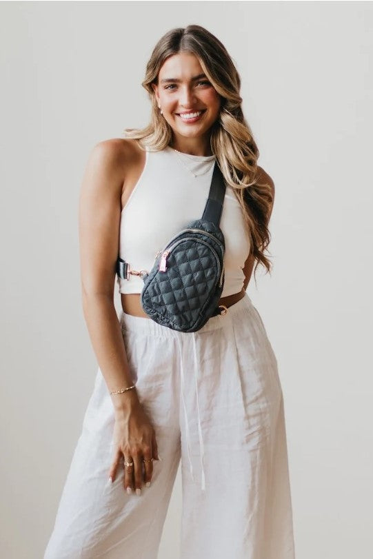 Pinelope Quilted Puffer Bag