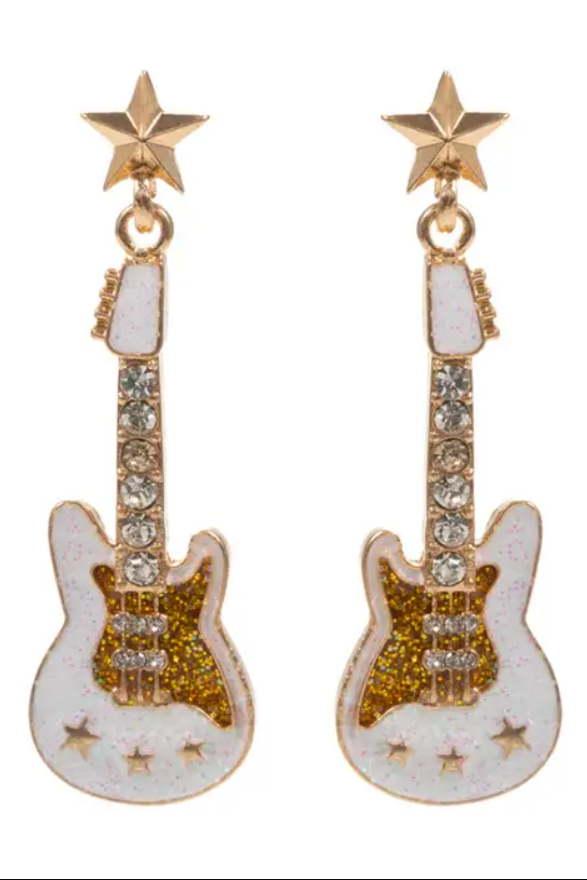 Electric Guitar Earrings