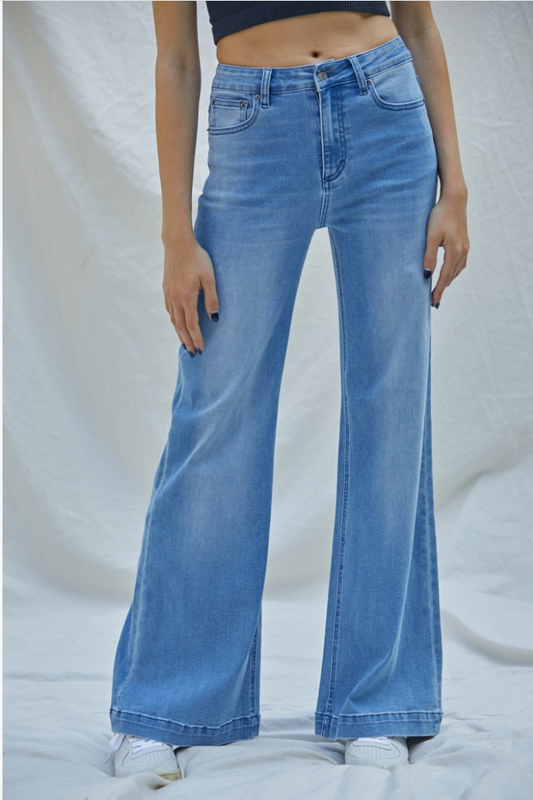 High Rise Flare Pants