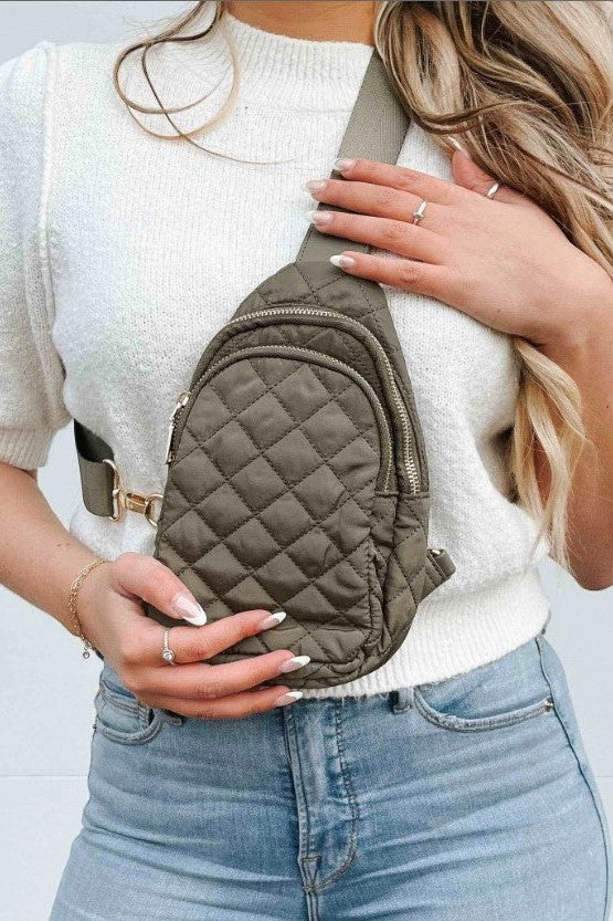 Pinelope Quilted Puffer Bag