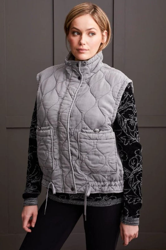 Quilted Elephant Vest