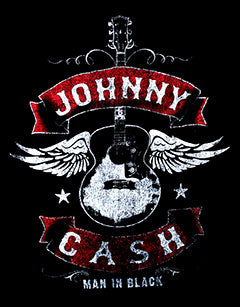 Johnny Cash Wings Guitar Tee