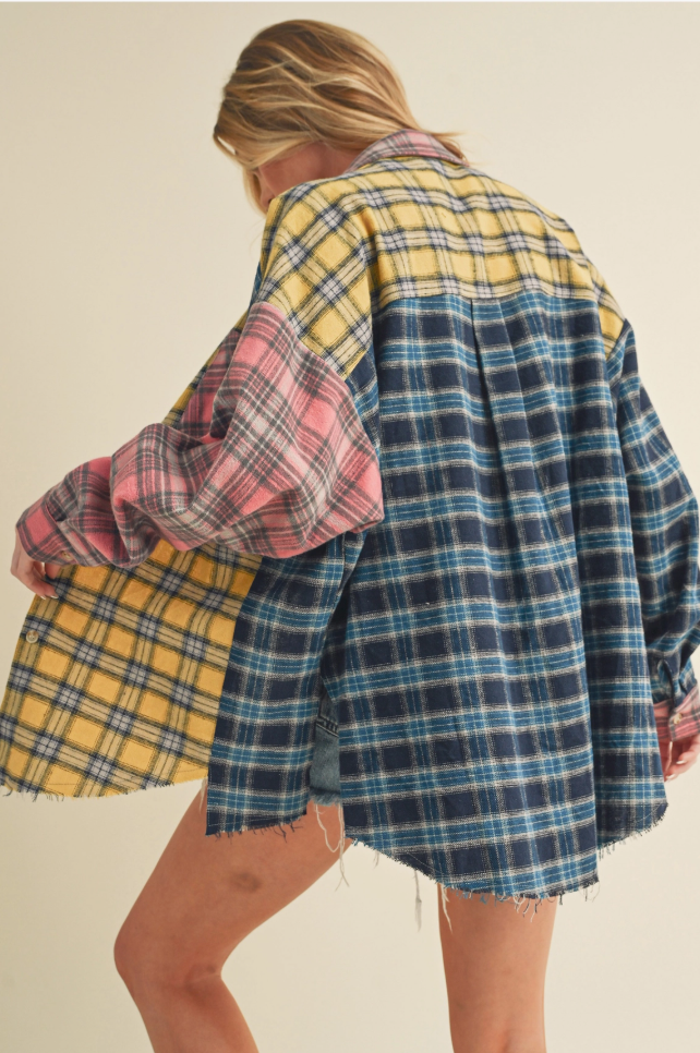 Multi Color Plaid Flannel