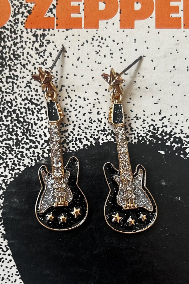 Electric Guitar Earrings