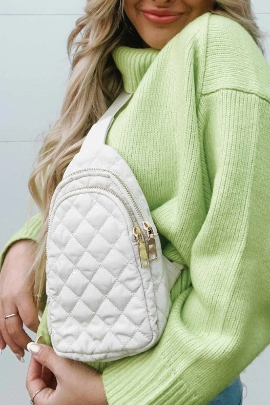 Pinelope Quilted Puffer Bag