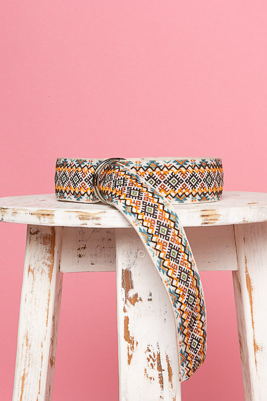 Embroidered Belt