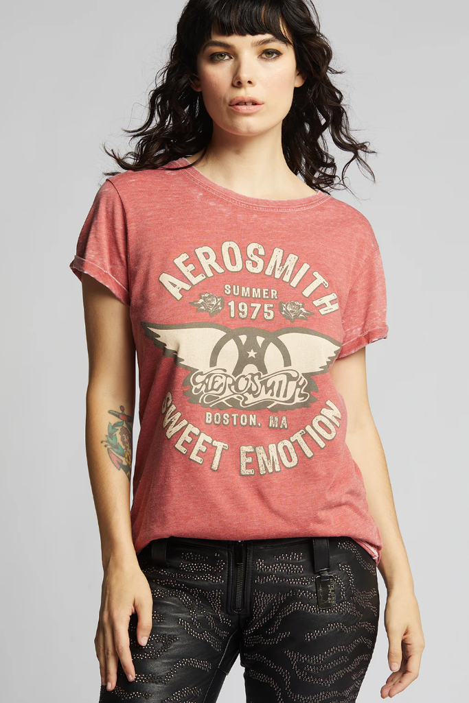 Aerosmith Sweet Emotion 1975 Tee